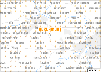 map of Herlaimont