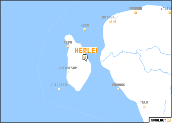 map of Herlei