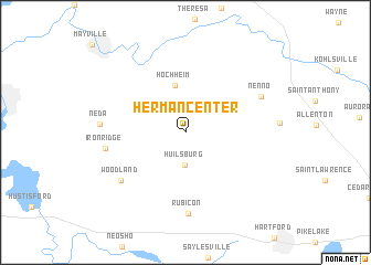 map of Herman Center