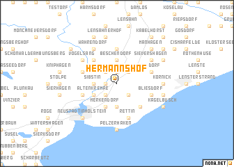 map of Hermannshof