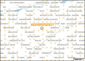 map of Hermannsreit