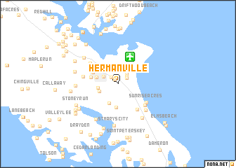 map of Hermanville