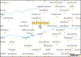 map of Hermerode