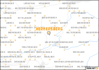 map of Hermersberg