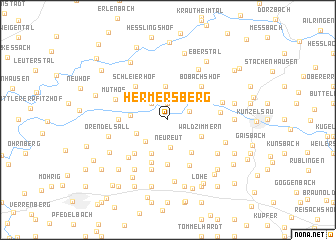 map of Hermersberg