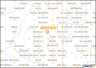 map of Hermida