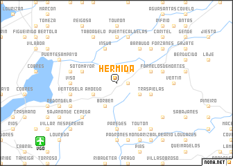 map of Hermida