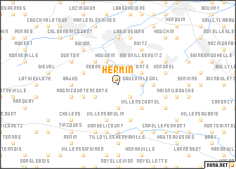 map of Hermin