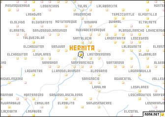 map of Hermita