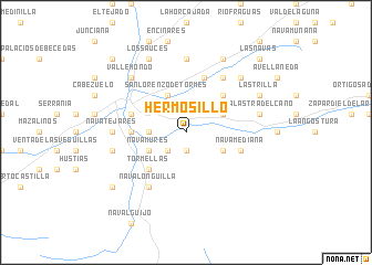 map of Hermosillo