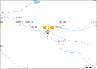 map of Hermo