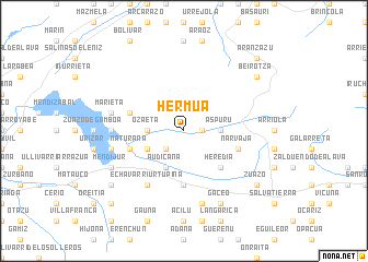 map of Hérmua