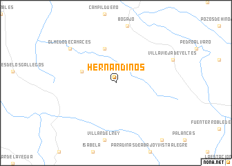map of Hernandinos