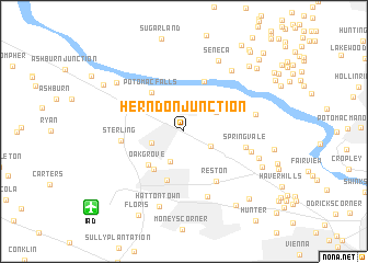 map of Herndon Junction