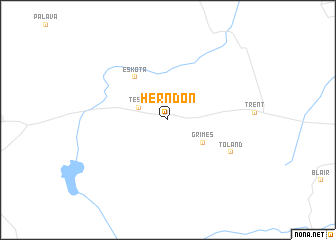 map of Herndon