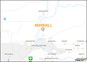 map of Herne Hill