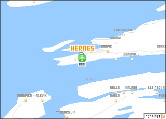 map of Hernes