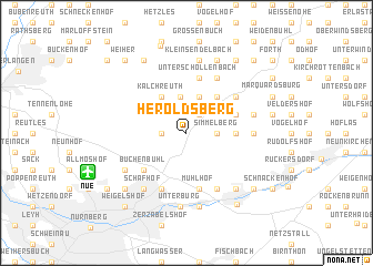 map of Heroldsberg