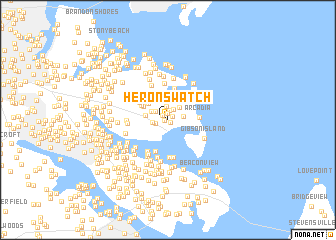 map of Herons Watch