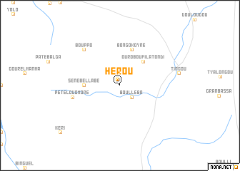 map of Hérou