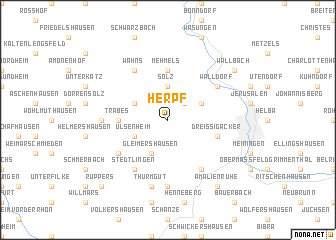 map of Herpf