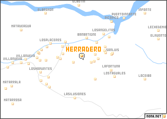 map of Herradero