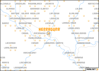 map of Herradura