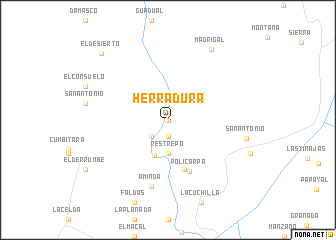 map of Herradura