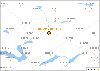 map of Herrakunta