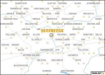 map of Herrberga