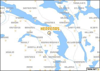 map of Herrenäs