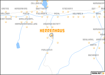 map of Herrenhaus