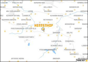 map of Herrenhof