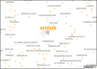 map of Herrera