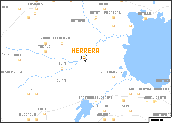 map of Herrera