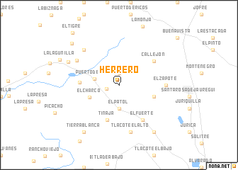 map of Herrero