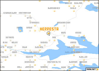 map of Herresta
