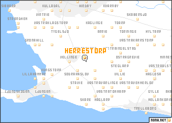 map of Herrestorp