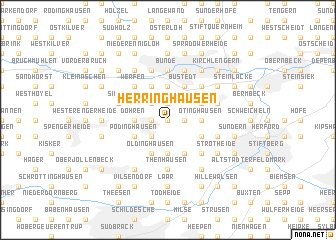 map of Herringhausen