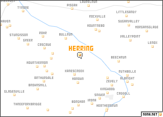 map of Herring