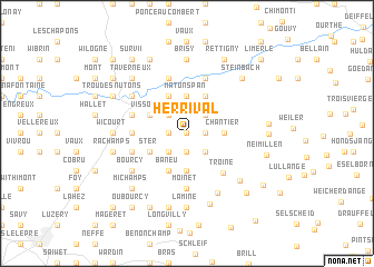 map of Herrival