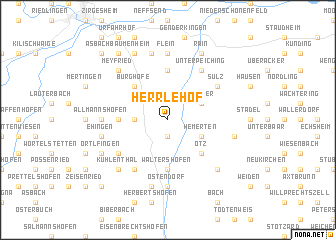 map of Herrlehof