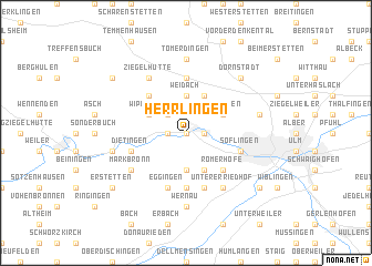 map of Herrlingen