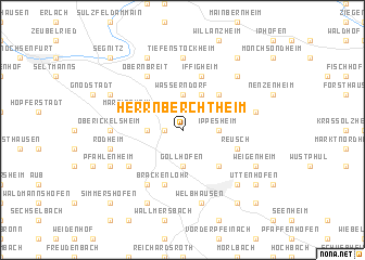 map of Herrnberchtheim
