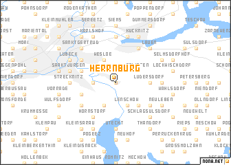 map of Herrnburg