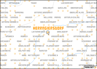 map of Herrngiersdorf