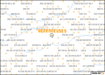 map of Herrnneuses