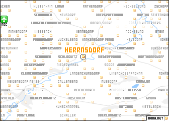map of Herrnsdorf