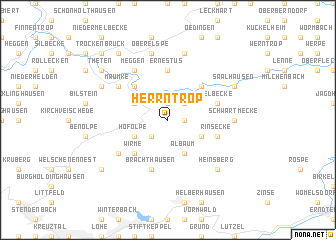 map of Herrntrop