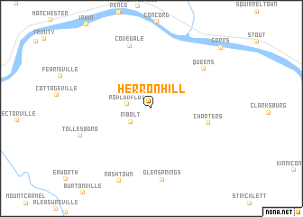 map of Herron Hill